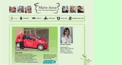 Desktop Screenshot of marieanna.nl