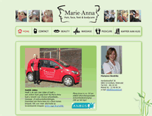 Tablet Screenshot of marieanna.nl